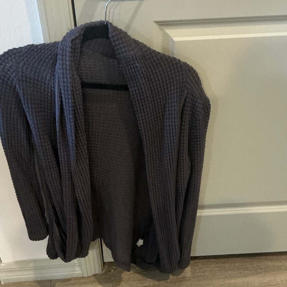 Cozy Waffle Knit Cardigan